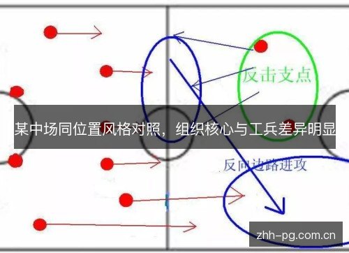 某中场同位置风格对照，组织核心与工兵差异明显
