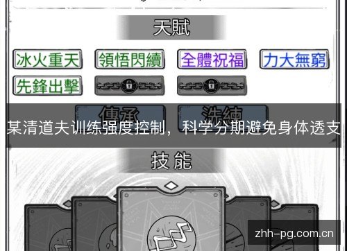某清道夫训练强度控制,科学分期避免身体透支 某清道夫训练强度控制,科学分期避免身体透支